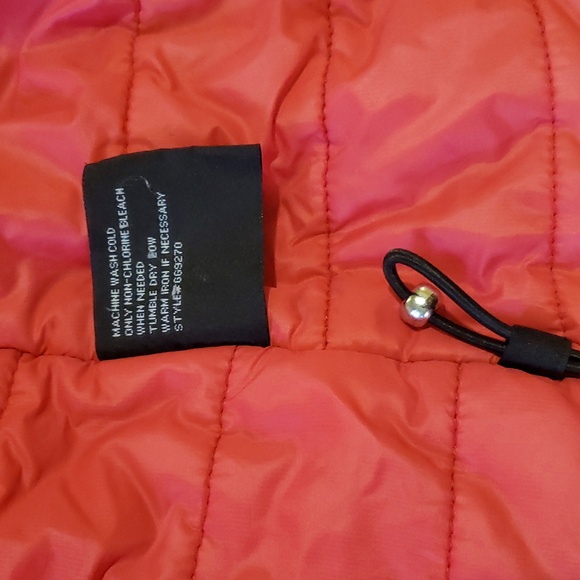 Gerry Womens Jacket Pink & Black Hooded Abigail Shell Medium - Picture 9 of 10